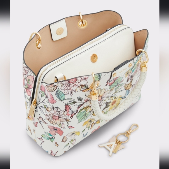 Aldo Myrtella Saffiano Satchel Bag New With Tags. - Picture 11 of 14